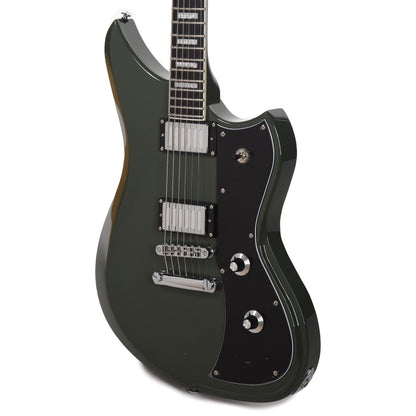 Dunable DE Yeti Baritone Olive Green Electric Guitars / Solid Body