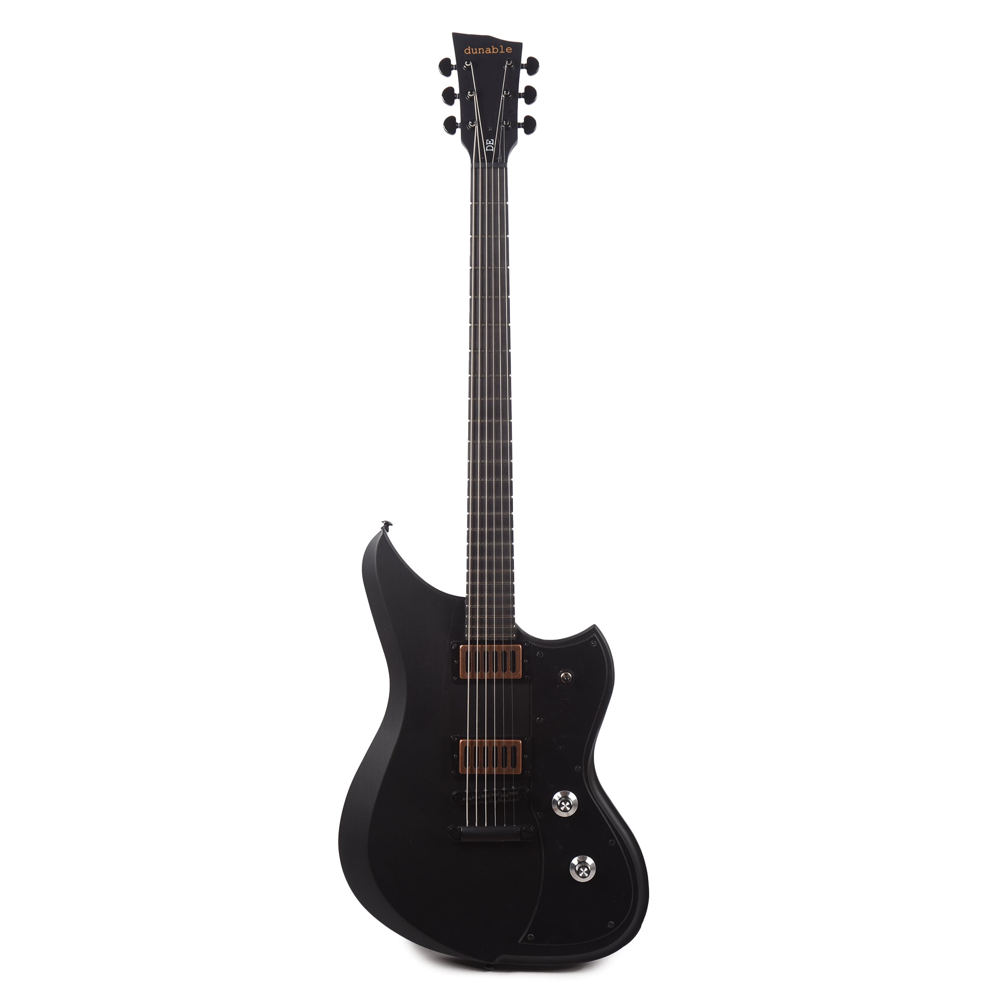Dunable DE Yeti Baritone Swamp Ash Matte Black Electric Guitars / Solid Body