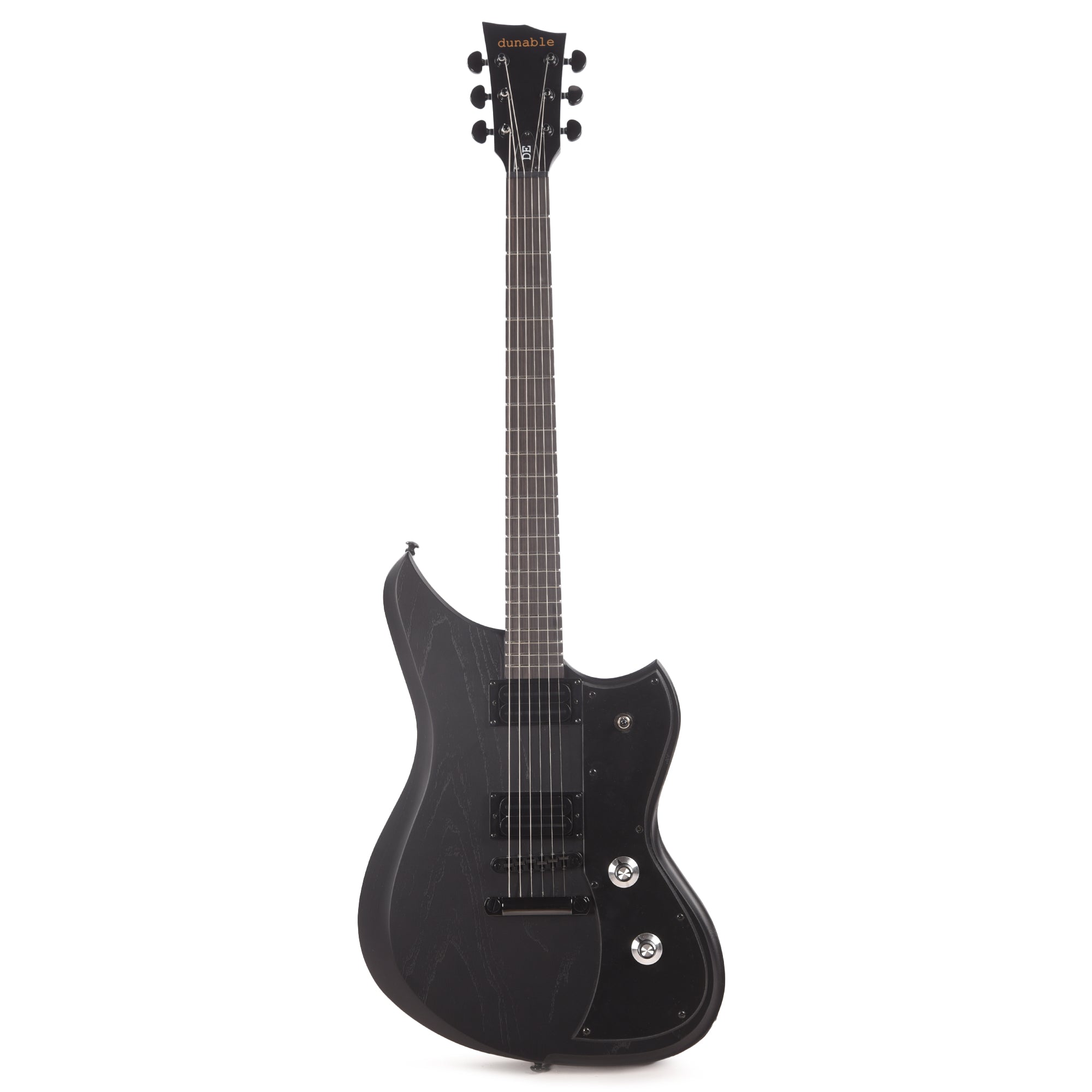 Dunable DE Yeti Swamp Ash Matte Black Electric Guitars / Solid Body