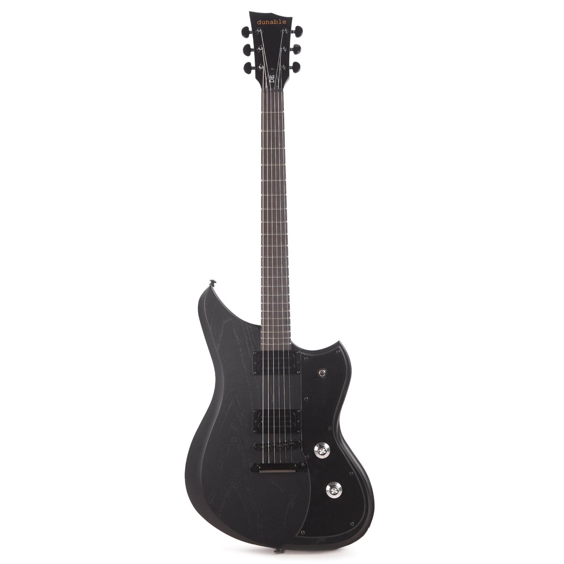 Dunable DE Yeti Swamp Ash Matte Black Electric Guitars / Solid Body
