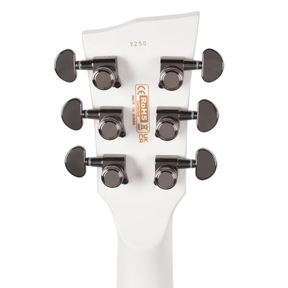 Dunable DE Yeti Swamp Ash Matte White Electric Guitars / Solid Body