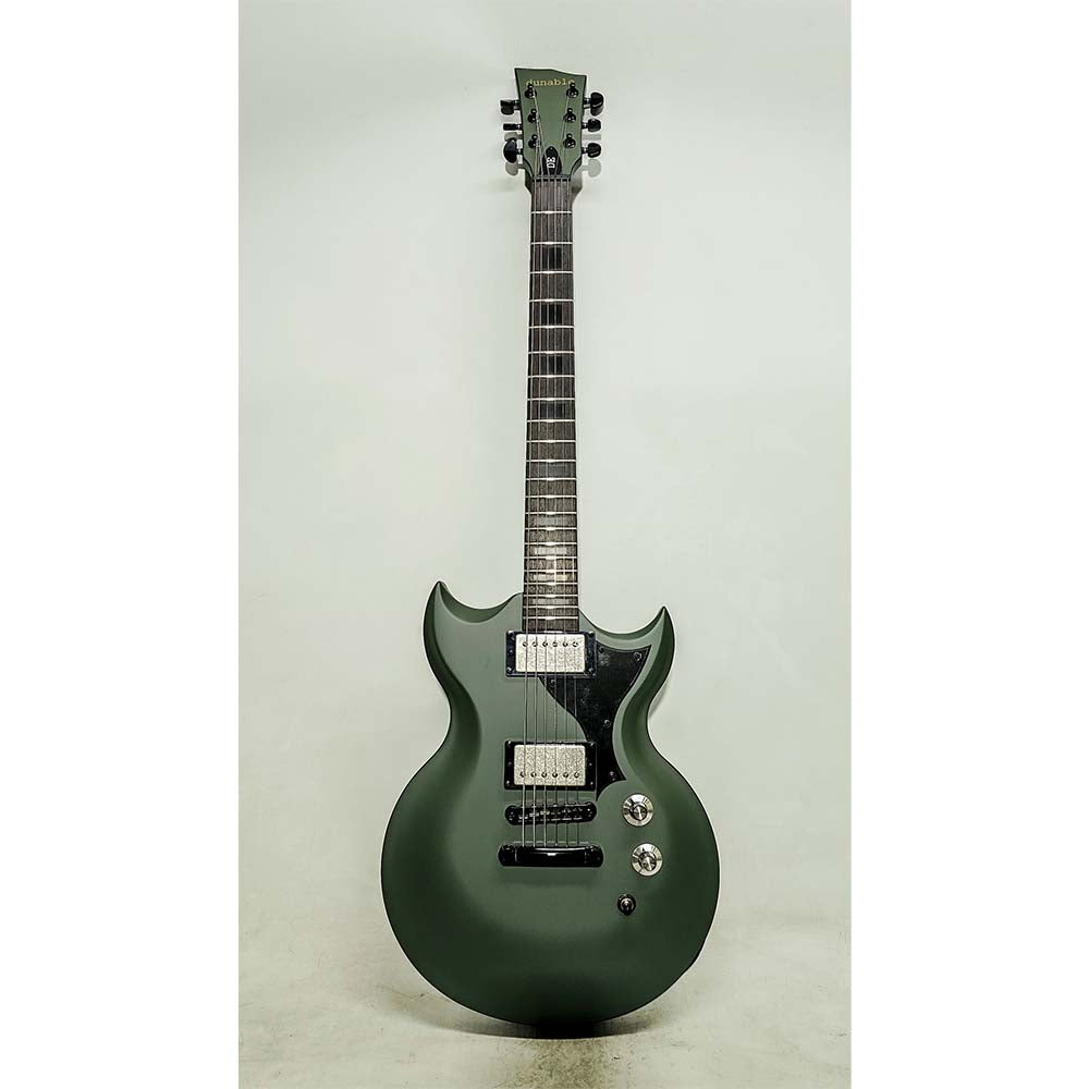 Dunable Minotaur DE Olive Green Matte Electric Guitars / Solid Body
