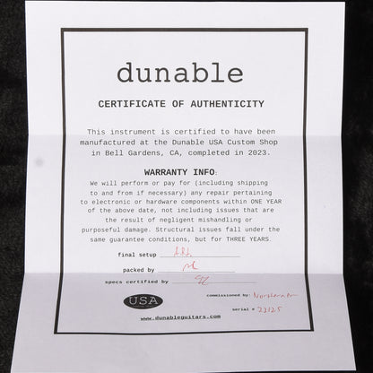 Dunable R2  2023 Electric Guitars / Solid Body