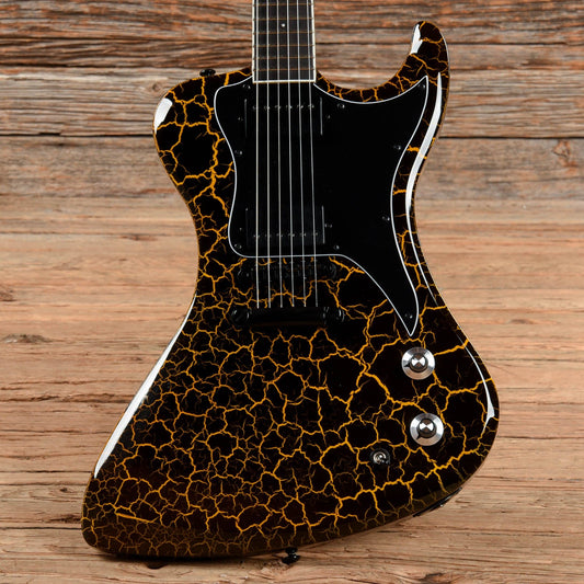 Dunable R2 DE Yellow & Black Crackle 2023 Electric Guitars / Solid Body