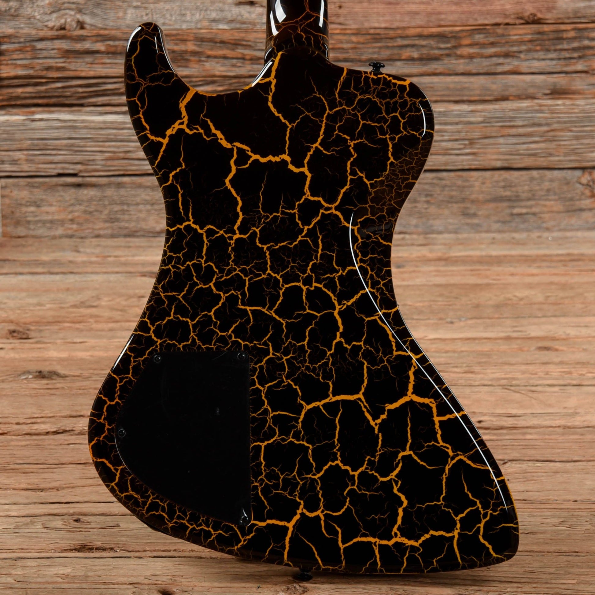 Dunable R2 DE Yellow & Black Crackle 2023 Electric Guitars / Solid Body