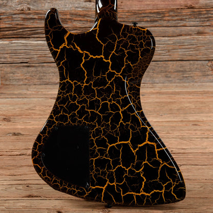 Dunable R2 DE Yellow & Black Crackle 2023 Electric Guitars / Solid Body