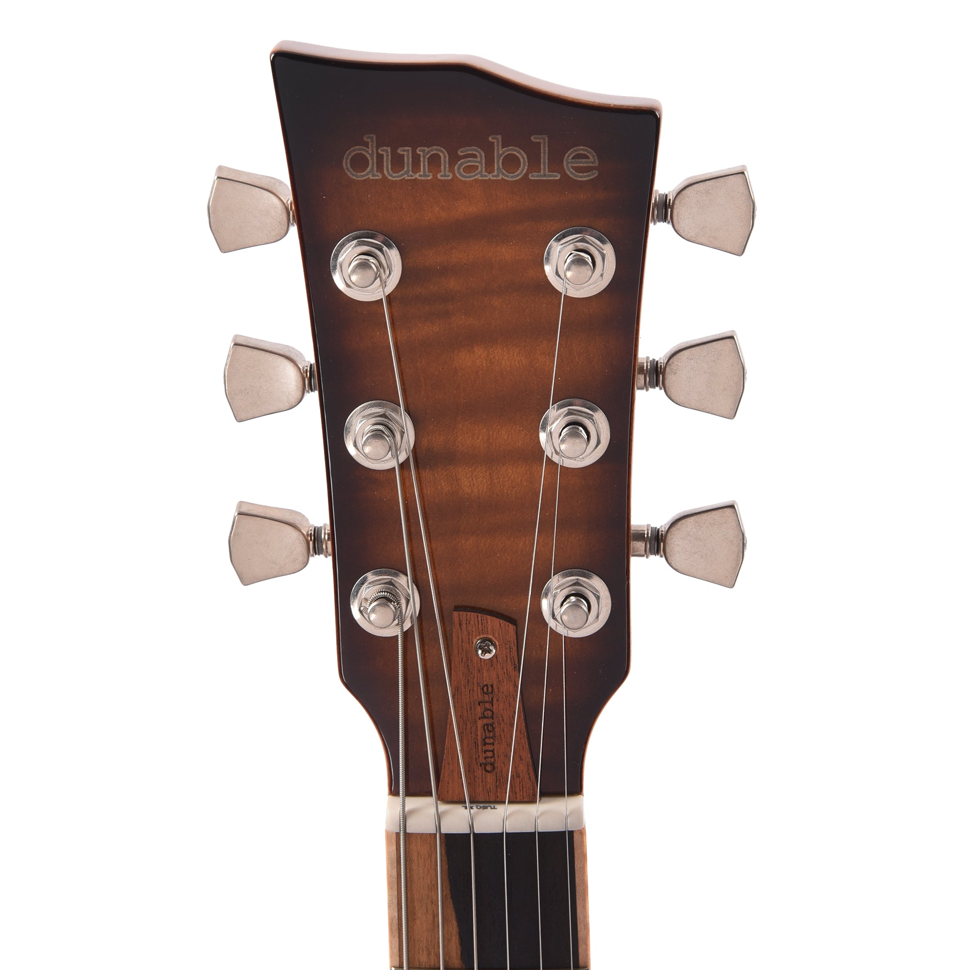 Dunable USA 10th Anniversary Gnarwhal Flame Koa w/Bog Resin on Flame Maple Center Natural Electric Guitars / Solid Body