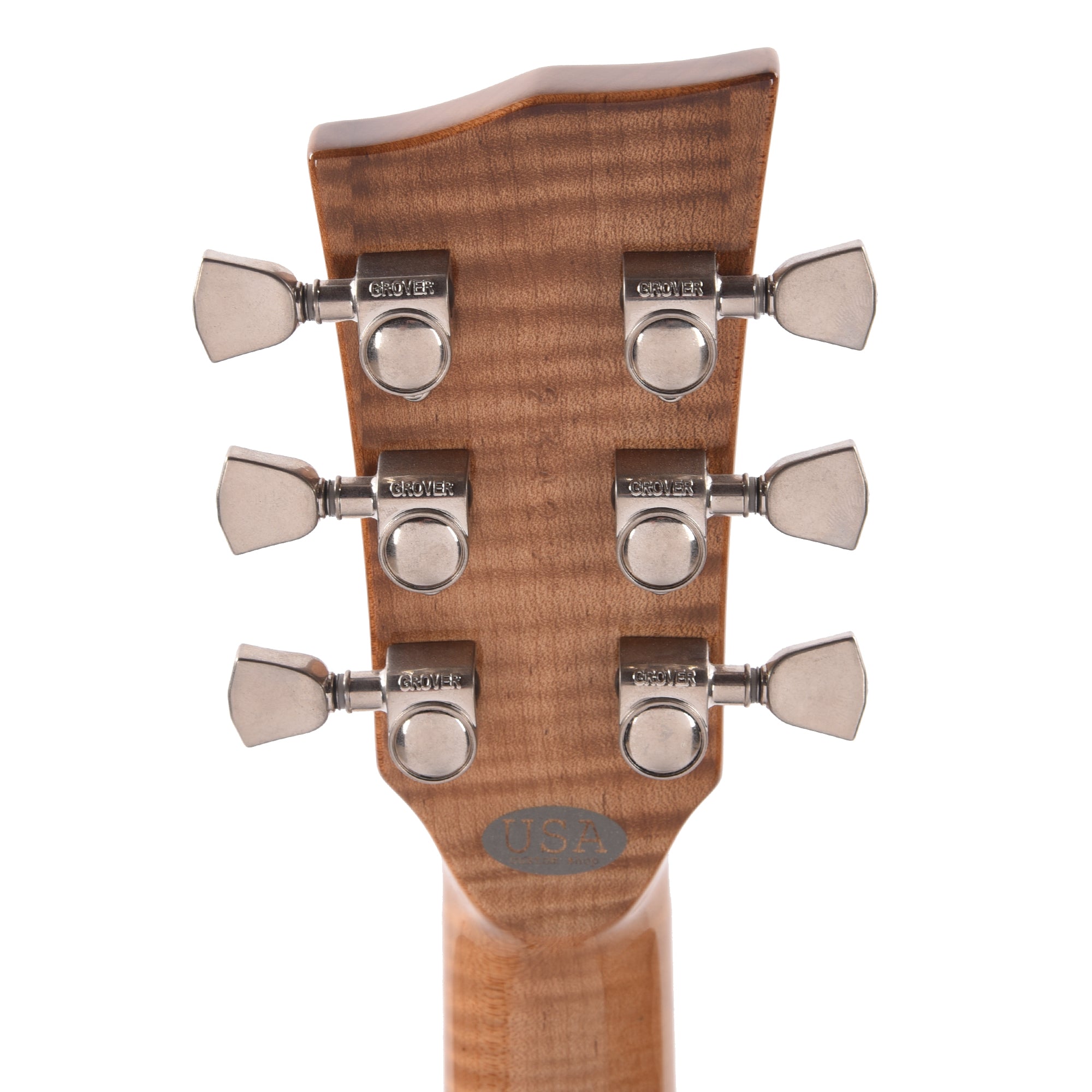 Dunable USA 10th Anniversary Gnarwhal Flame Koa w/Bog Resin on Flame Maple Center Natural Electric Guitars / Solid Body