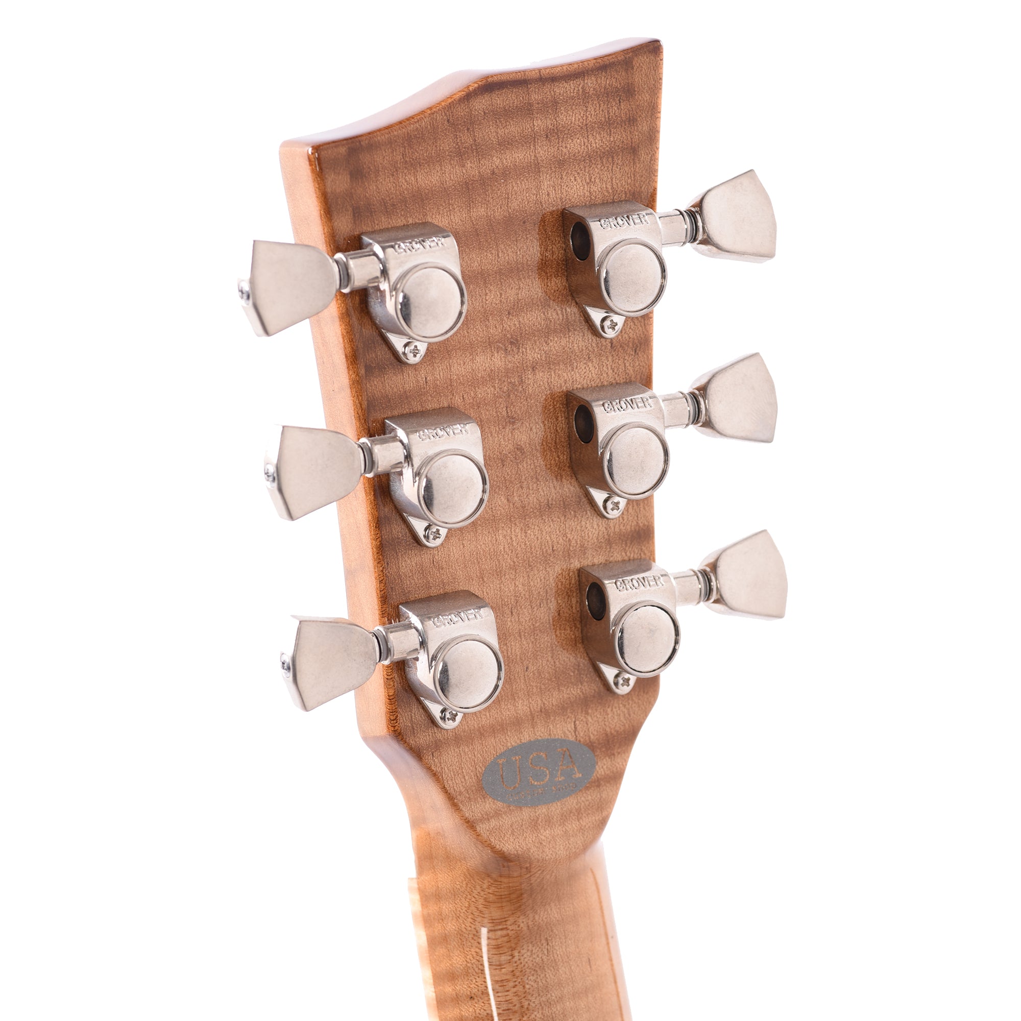 Dunable USA 10th Anniversary Gnarwhal Flame Koa w/Bog Resin on Flame Maple Center Natural Electric Guitars / Solid Body