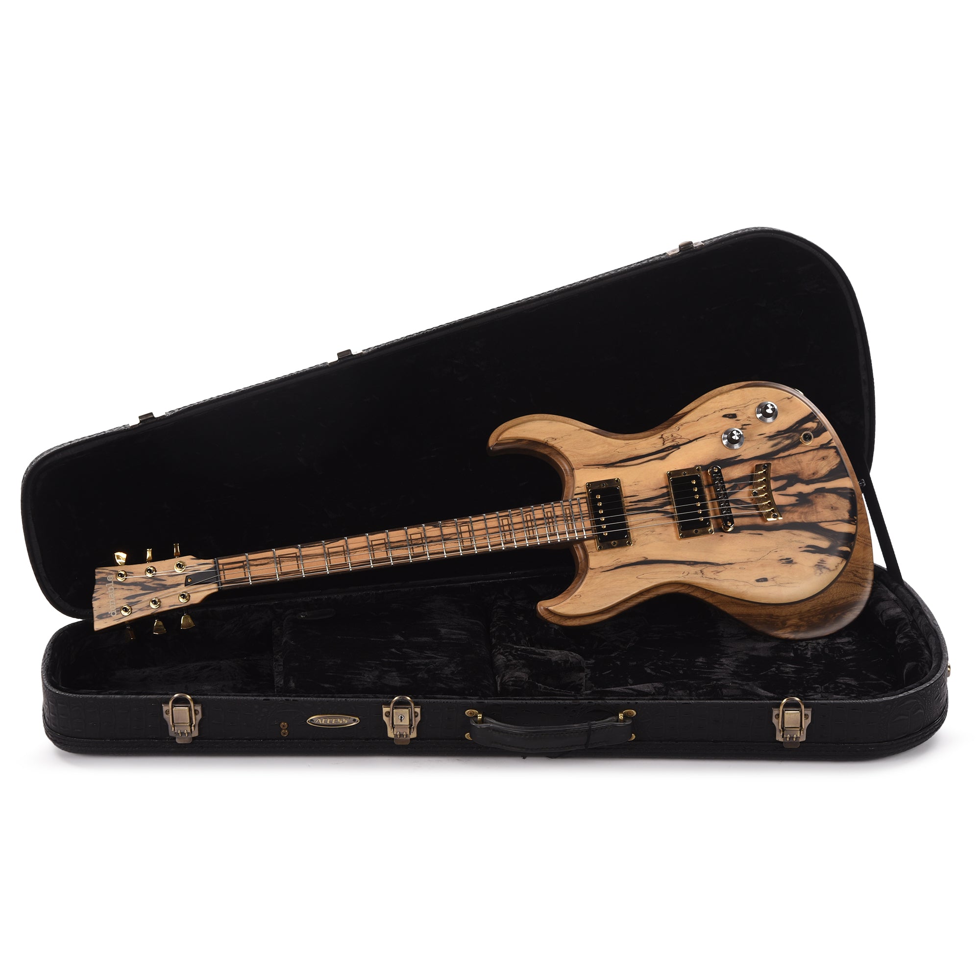 Dunable USA 10th Anniversary Gnarwhal Pale Moon Ebony Natural Electric Guitars / Solid Body