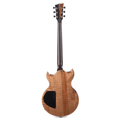 Dunable USA 10th Anniversary Minotaur Burl Maple Slab w/Black Earth Resin Topographical Post-Apocalypse Electric Guitars / Solid Body