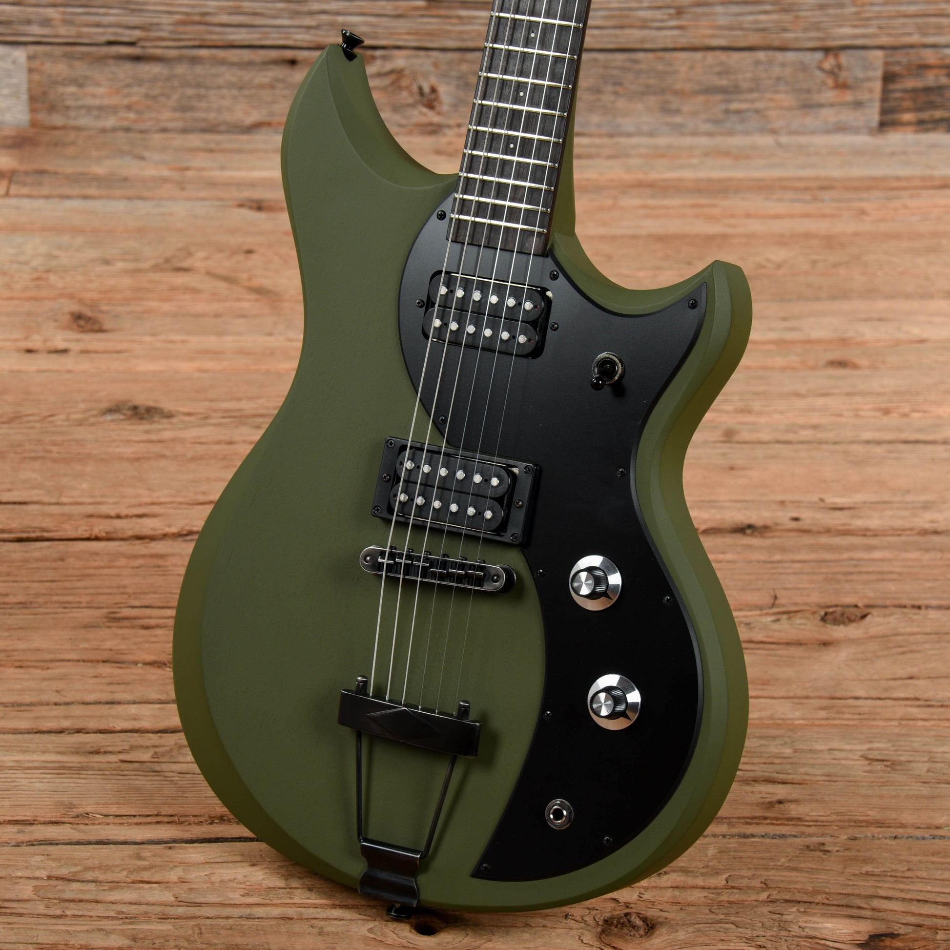 Dunable USA Cyclops Satin Olive Green Electric Guitars / Solid Body