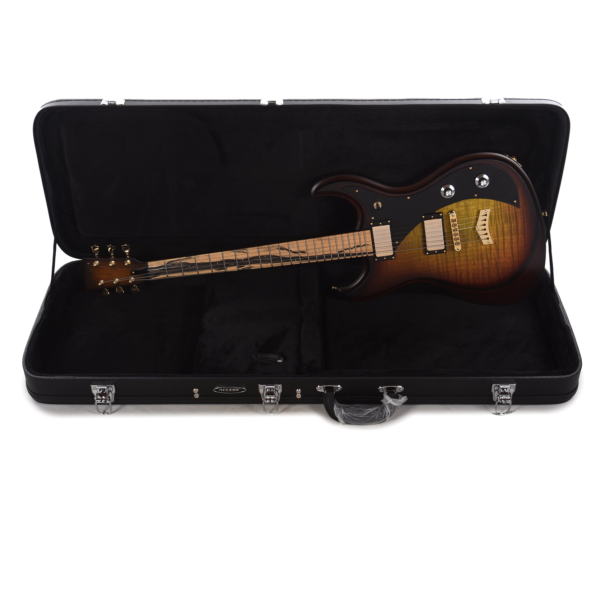 Dunable USA Gnarwhal Flame Maple Satin 3 Tone Burst Electric Guitars / Solid Body