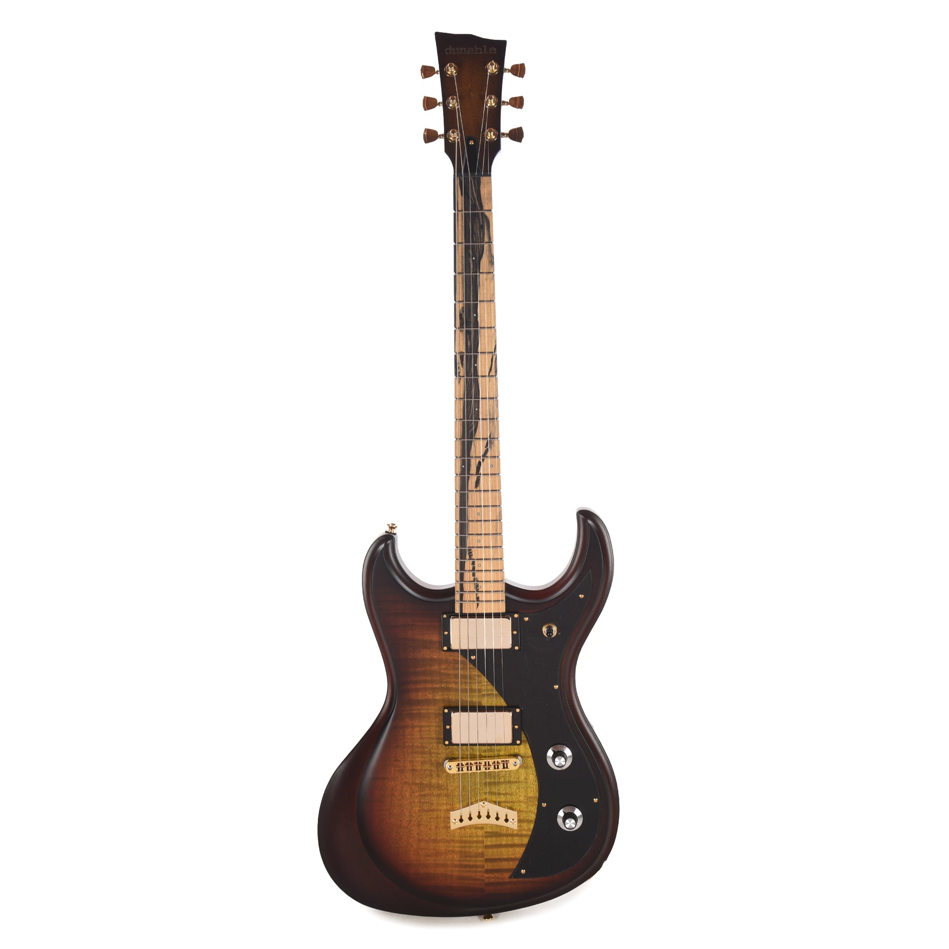 Dunable USA Gnarwhal Flame Maple Satin 3 Tone Burst Electric Guitars / Solid Body