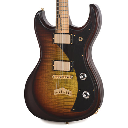 Dunable USA Gnarwhal Flame Maple Satin 3 Tone Burst Electric Guitars / Solid Body