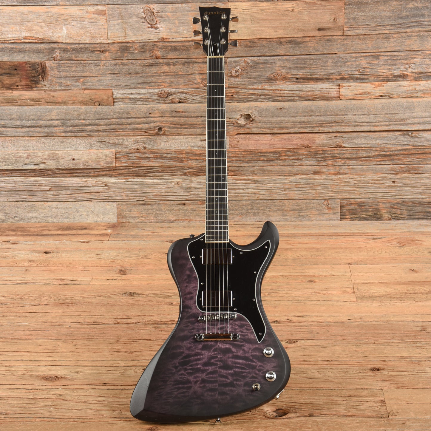 Dunable USA R2 Satin Purple Quilt Electric Guitars / Solid Body