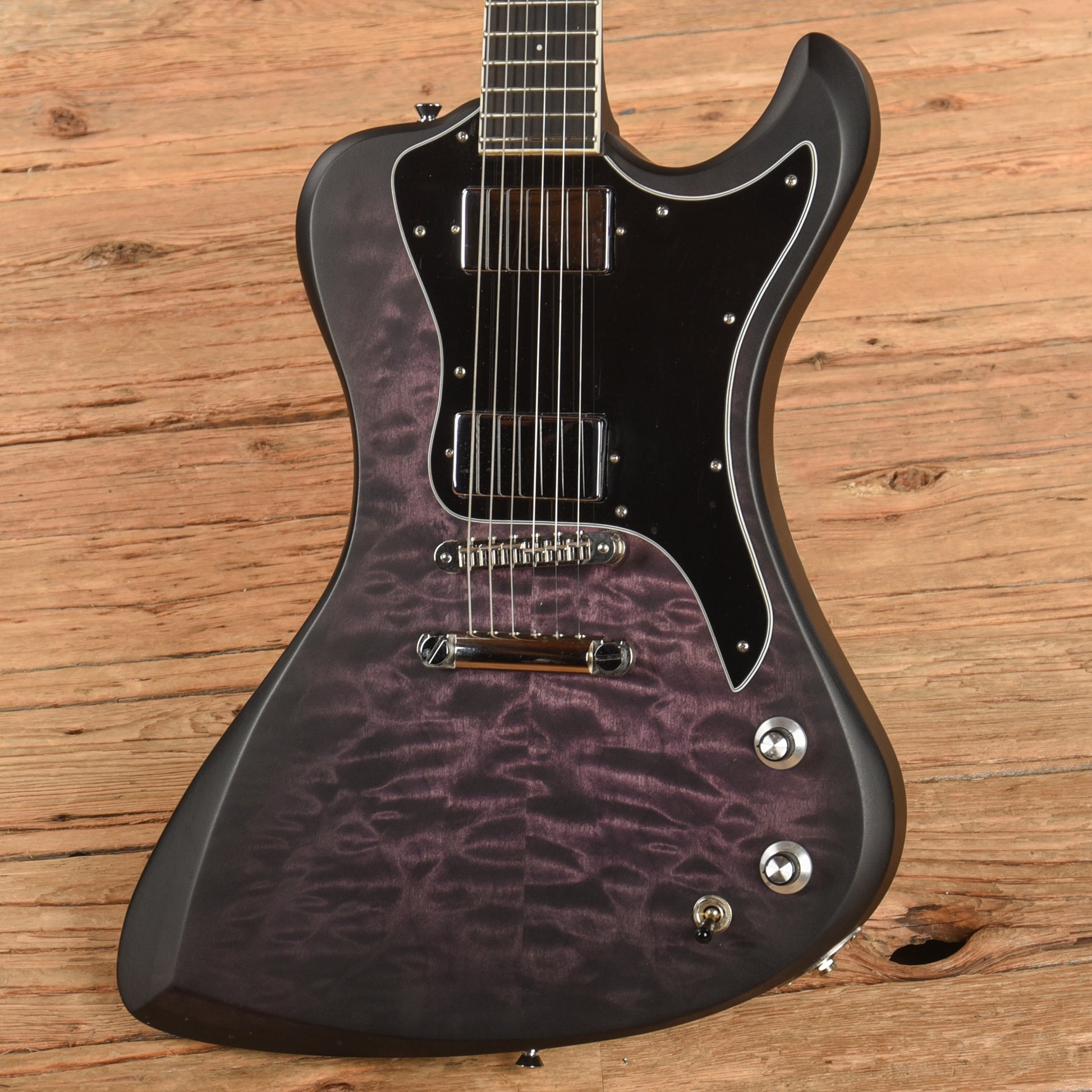 Dunable USA R2 Satin Purple Quilt Electric Guitars / Solid Body