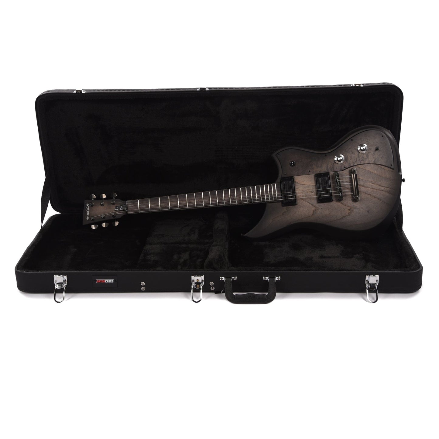 Dunable USA Yeti Birdseye Maple Relic Black Denim Electric Guitars / Solid Body