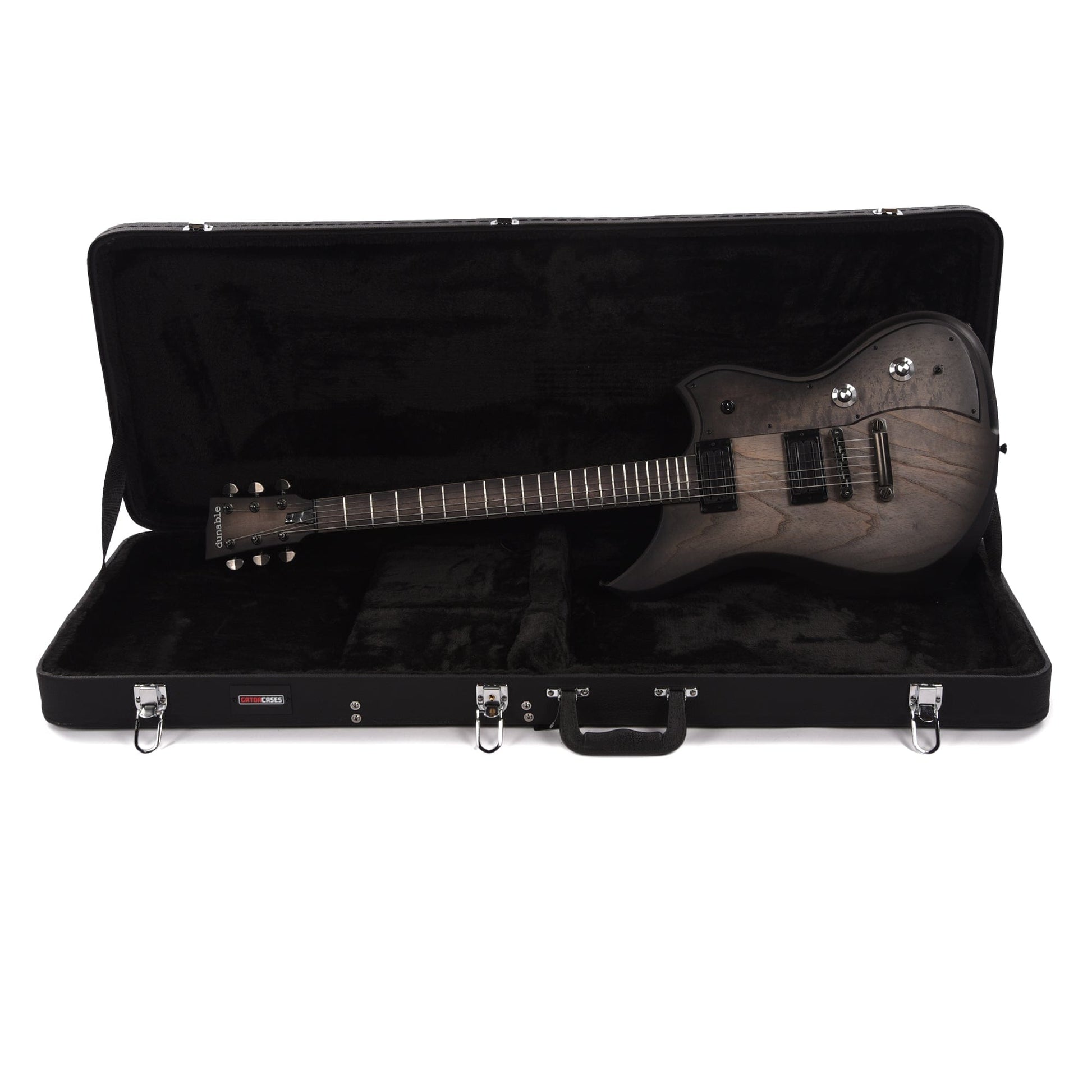 Dunable USA Yeti Birdseye Maple Relic Black Denim Electric Guitars / Solid Body