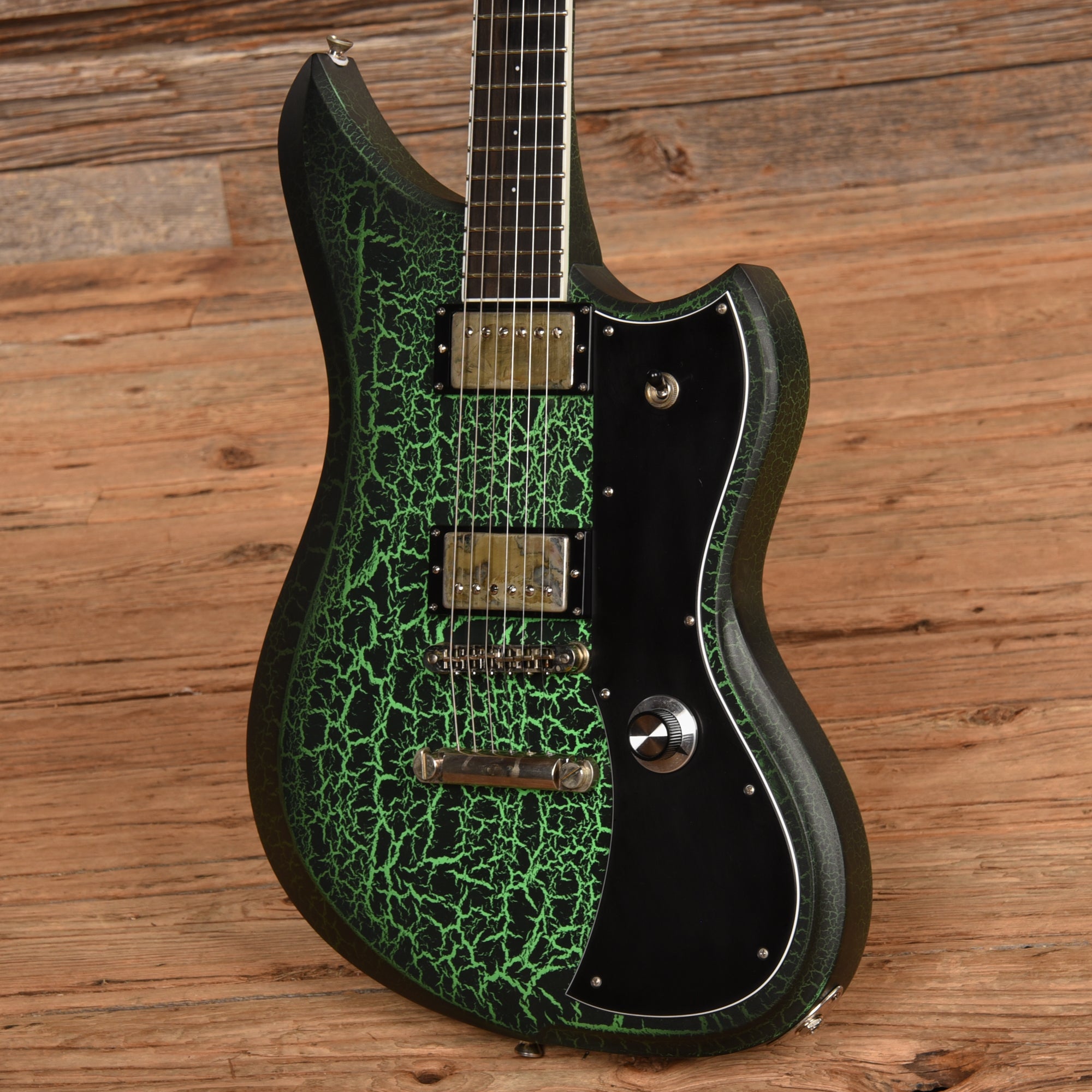 Dunable USA Yeti Matte Green Crackle 2022 Electric Guitars / Solid Body