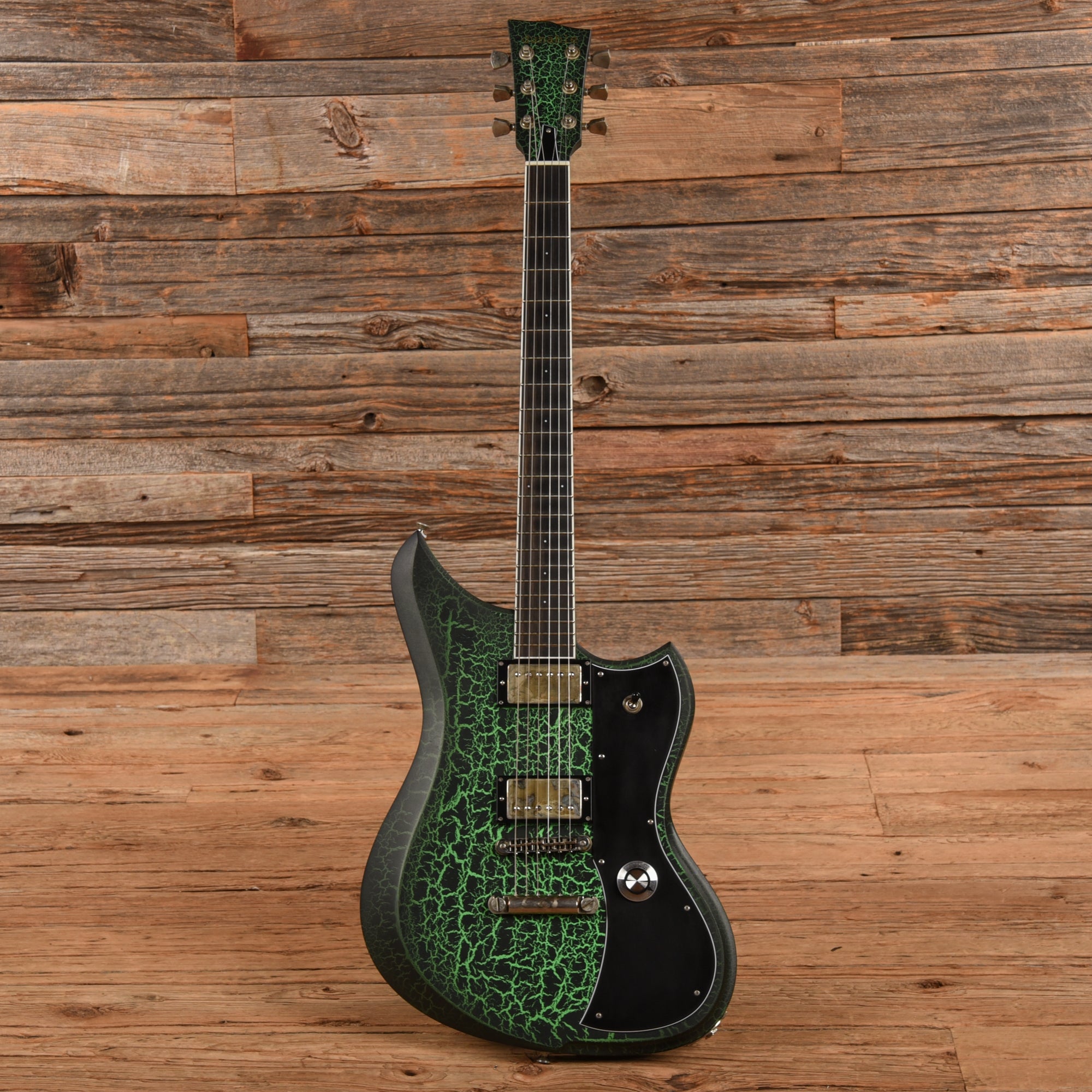 Dunable USA Yeti Matte Green Crackle 2022 Electric Guitars / Solid Body