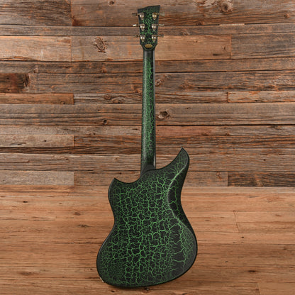 Dunable USA Yeti Matte Green Crackle 2022 Electric Guitars / Solid Body