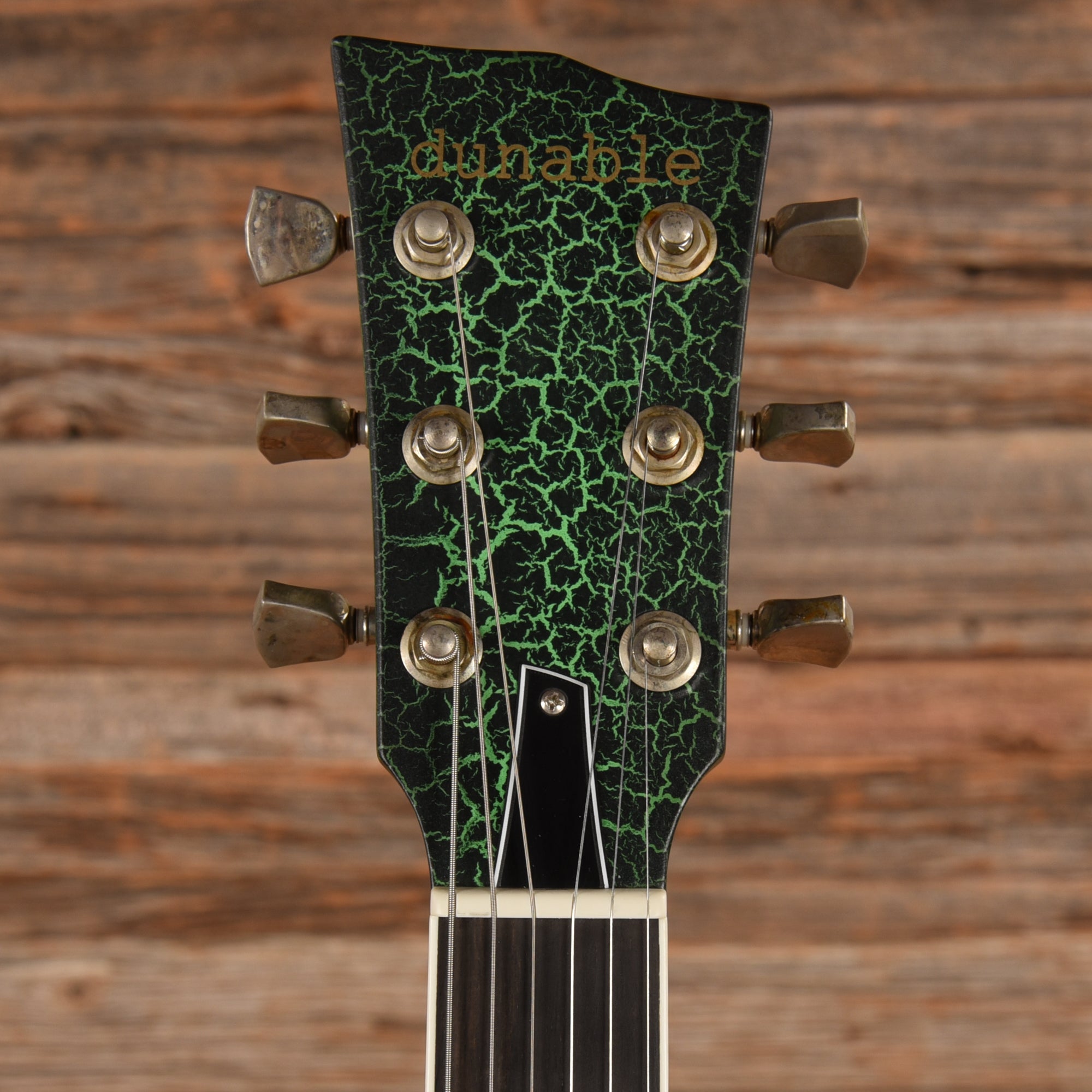 Dunable USA Yeti Matte Green Crackle 2022 Electric Guitars / Solid Body