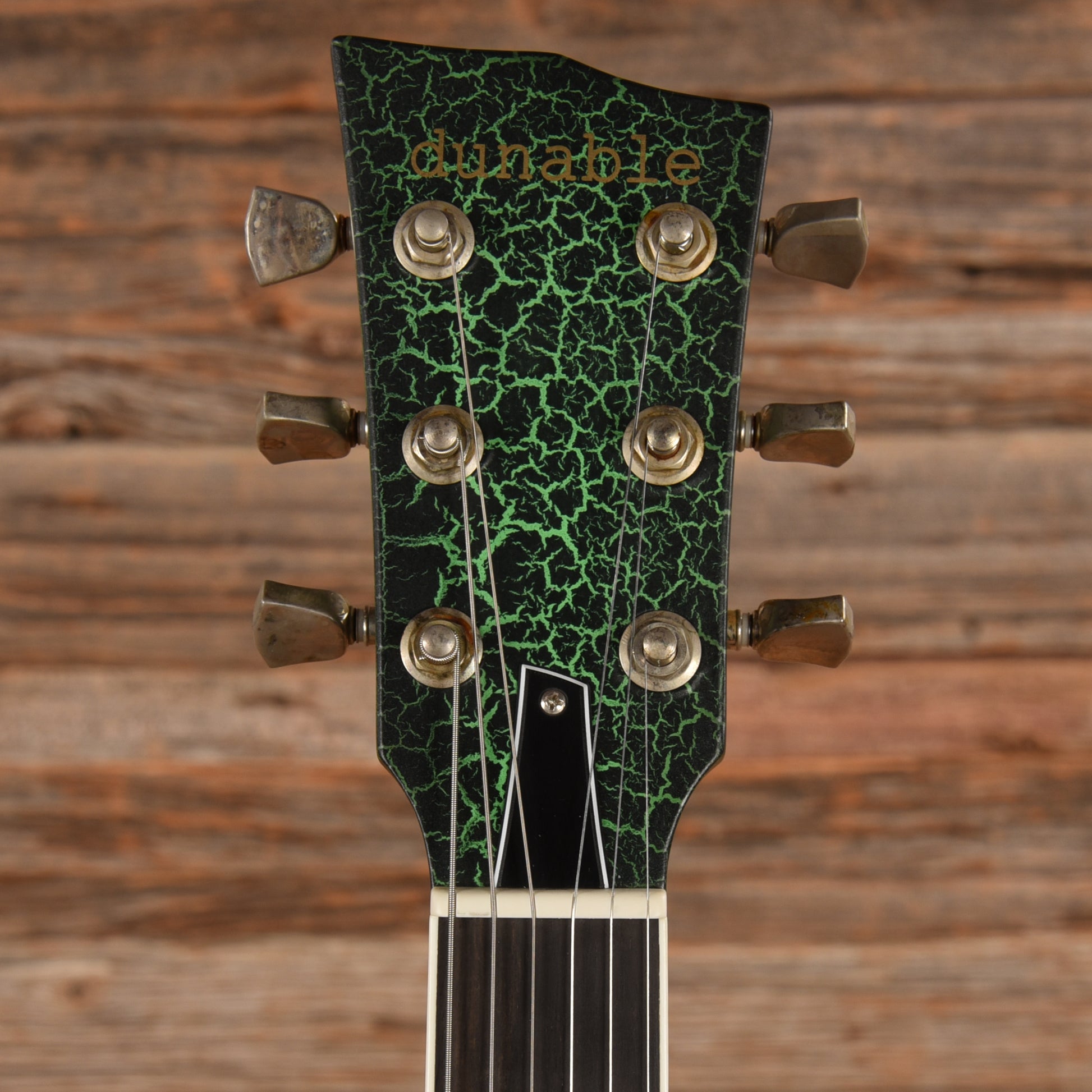 Dunable USA Yeti Matte Green Crackle 2022 Electric Guitars / Solid Body