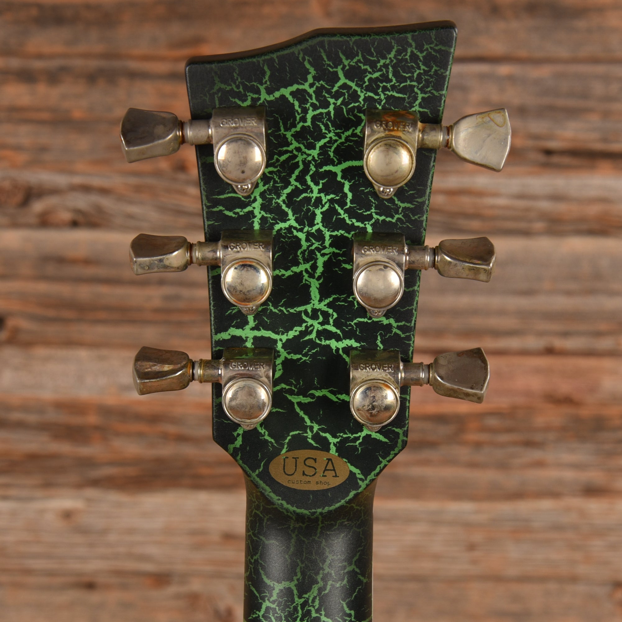 Dunable USA Yeti Matte Green Crackle 2022 Electric Guitars / Solid Body