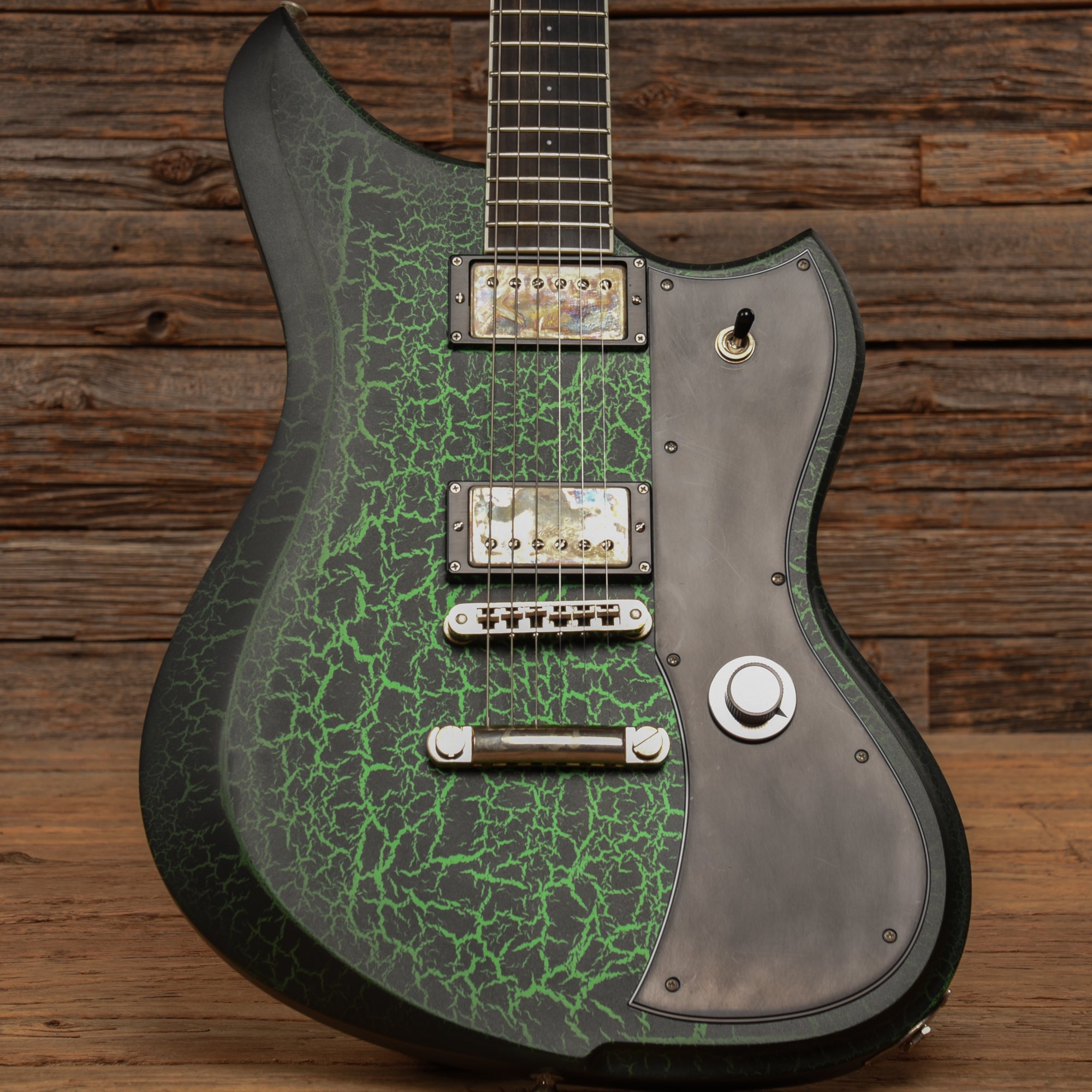 Dunable USA Yeti Matte Green Crackle 2022 Electric Guitars / Solid Body