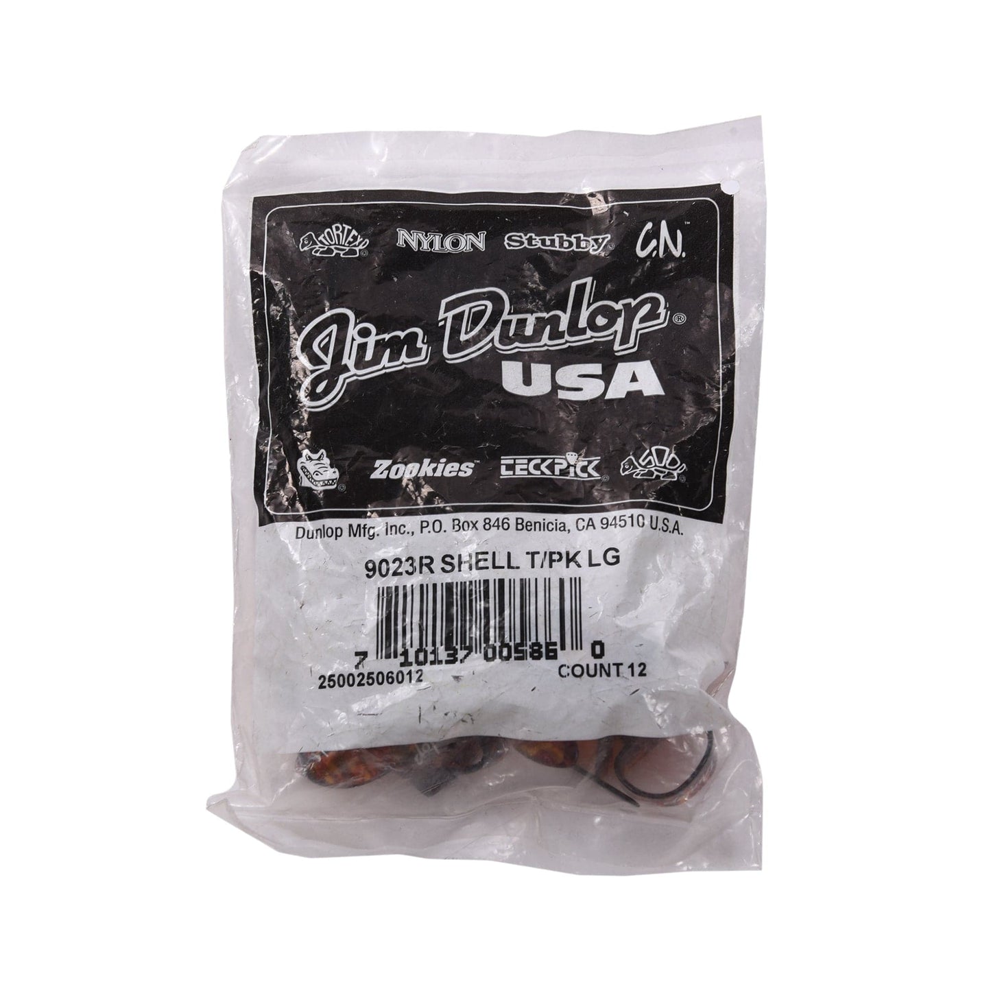 Dunlop Thumb Pick Shell Large Refill Bag (12) Accessories / Picks