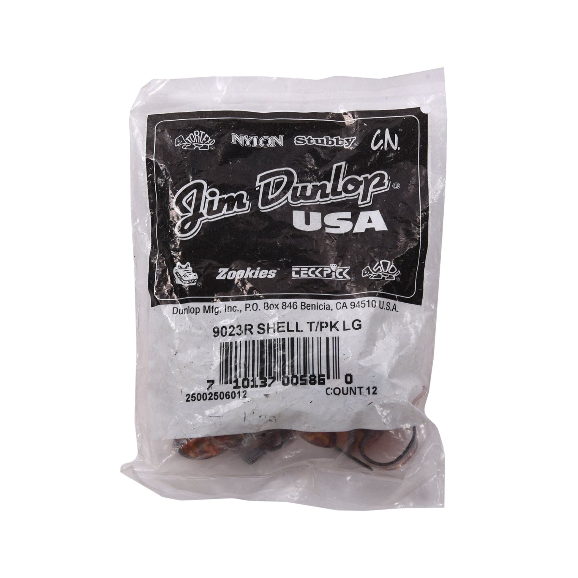 Dunlop Thumb Pick Shell Large Refill Bag (12) Accessories / Picks