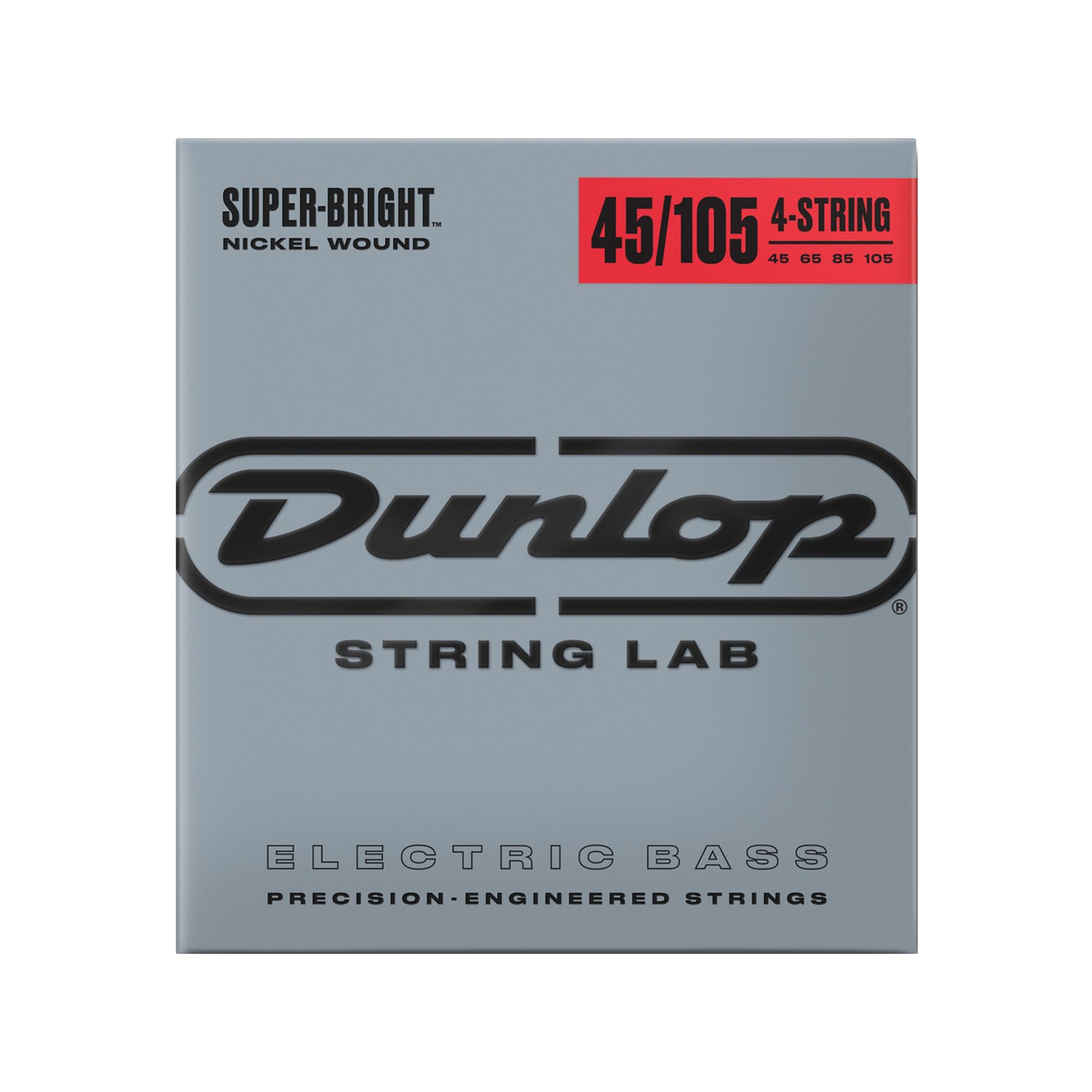 Dunlop Super Bright Nickel Wound Bass Strings Medium 45-105 Accessories / Strings / Bass Strings