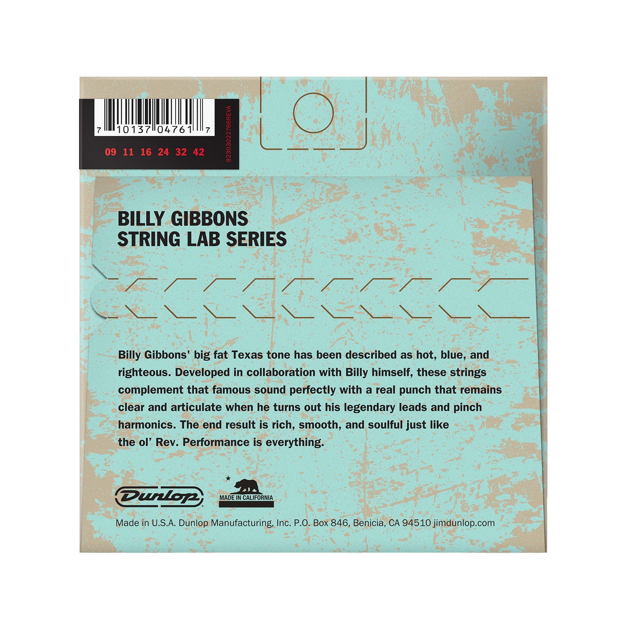 Dunlop Reverend Willy's String Set Medium/Light 9-42 Accessories / Strings / Guitar Strings