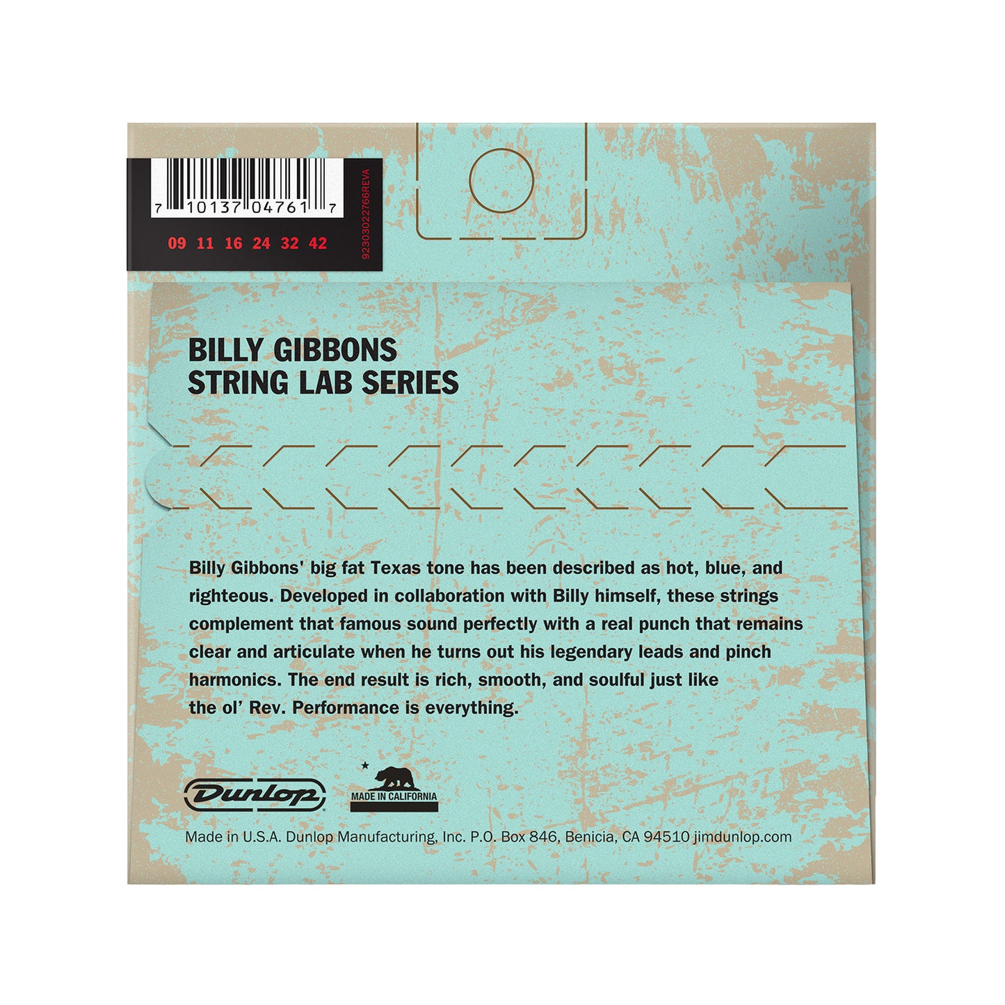Dunlop Reverend Willy's String Set Medium/Light 9-42 Accessories / Strings / Guitar Strings