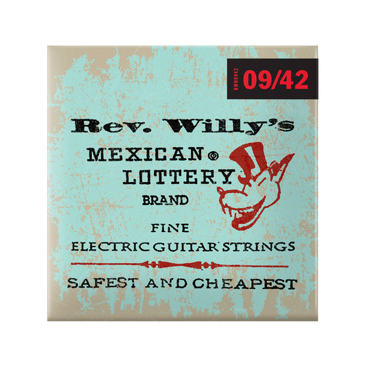 Dunlop Reverend Willy's String Set Medium/Light 9-42 Accessories / Strings / Guitar Strings