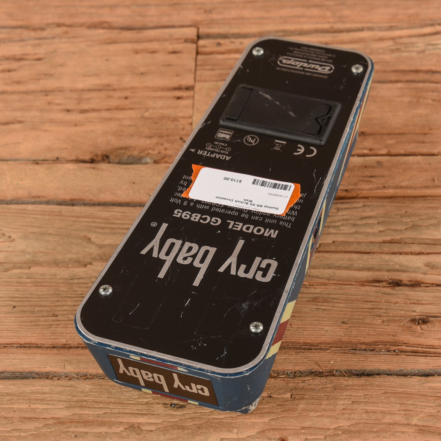 Dunlop BR-95 British Invasion Wah Effects and Pedals / Wahs and Filters