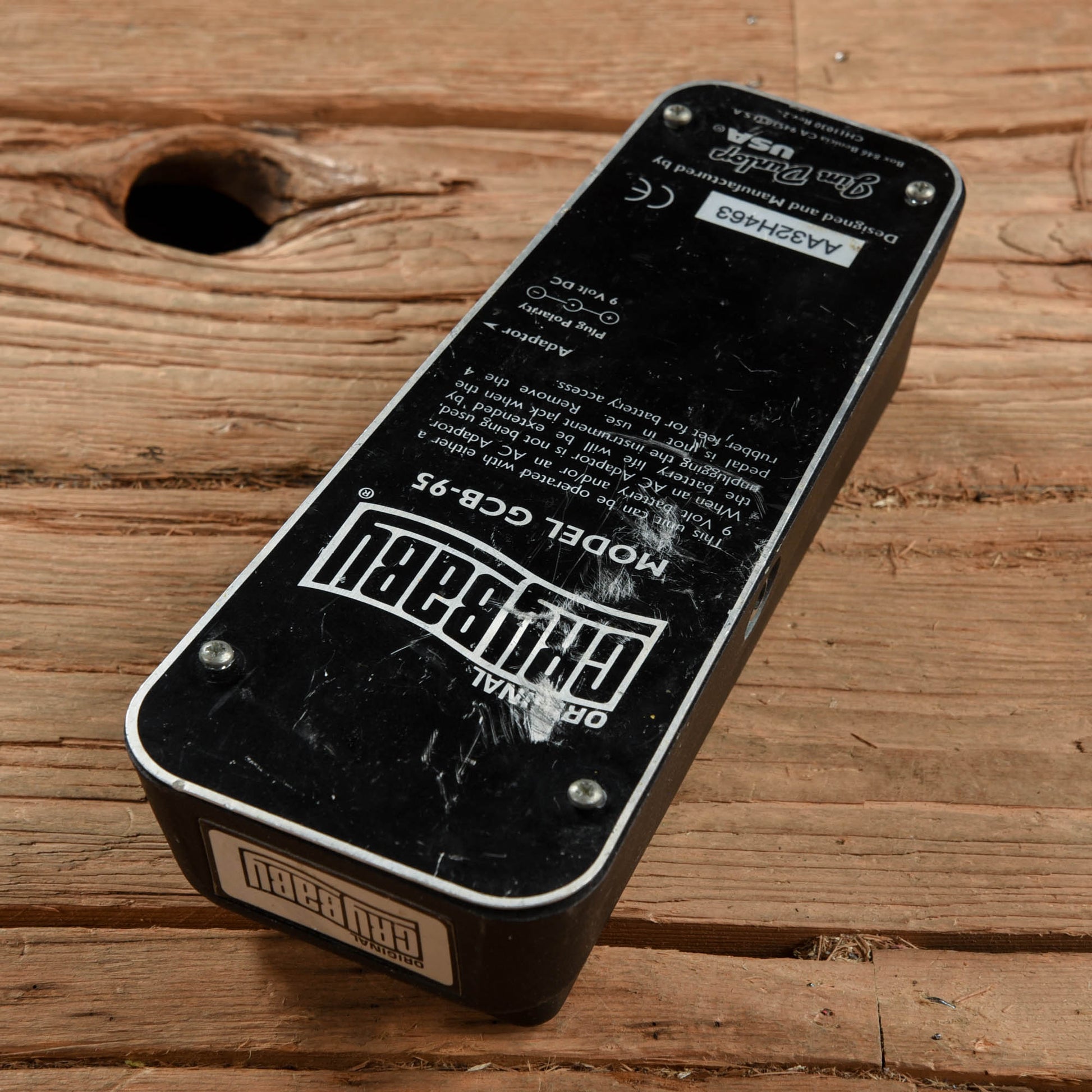 Dunlop Crybaby GCB-95 Effects and Pedals / Wahs and Filters