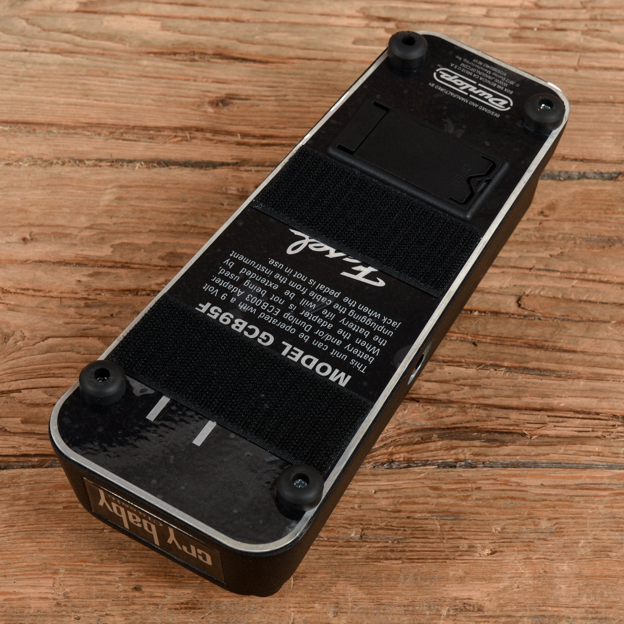 Dunlop GCB95F Cry Baby Classic Fasel Wah Effects and Pedals / Wahs and Filters