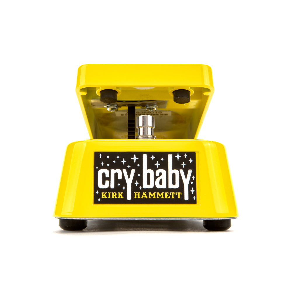 Dunlop KH95Y Kirk Hammett Cry Baby Wah Pedal Yellow Sparkle Edition Effects and Pedals / Wahs and Filters