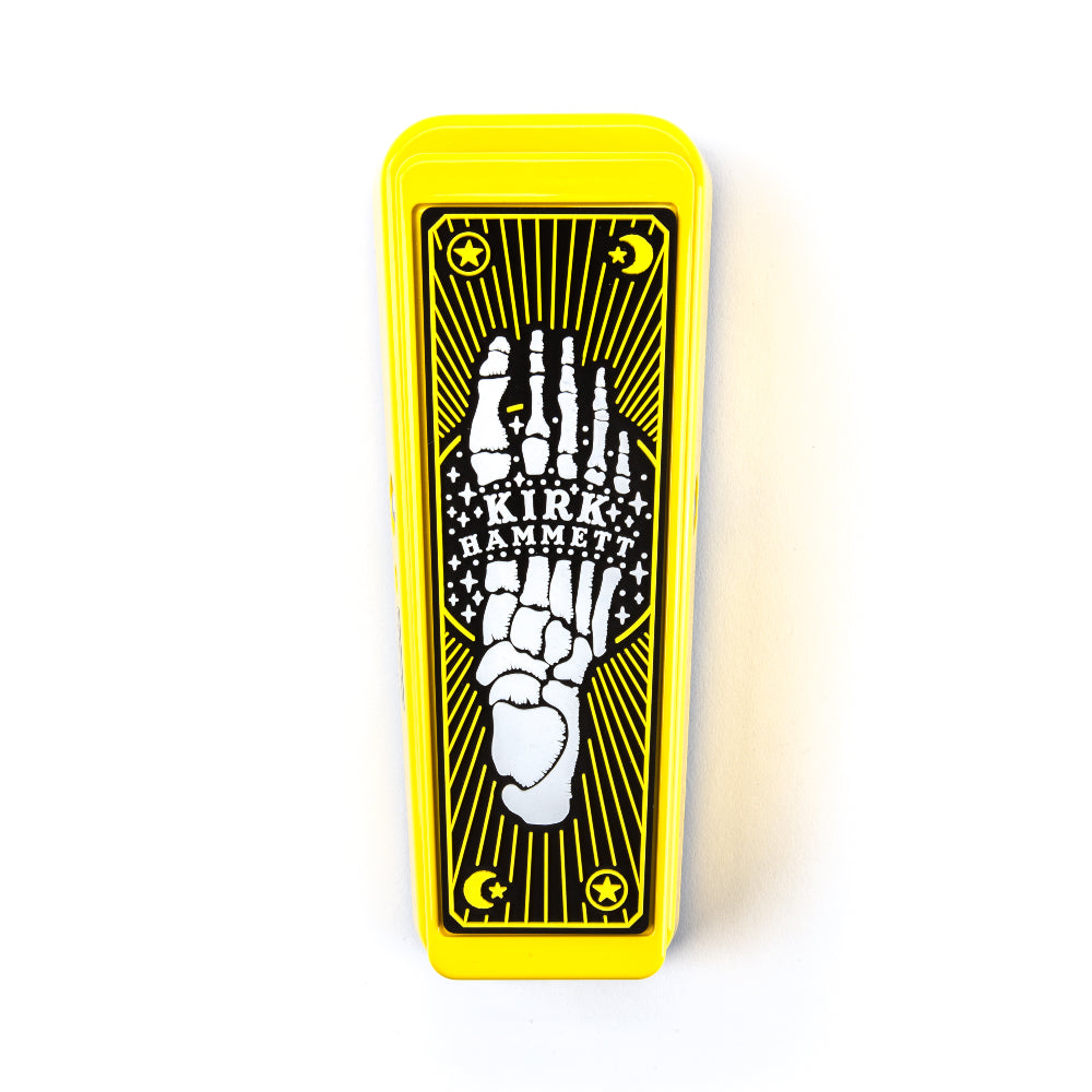 Dunlop KH95Y Kirk Hammett Cry Baby Wah Pedal Yellow Sparkle Edition Effects and Pedals / Wahs and Filters
