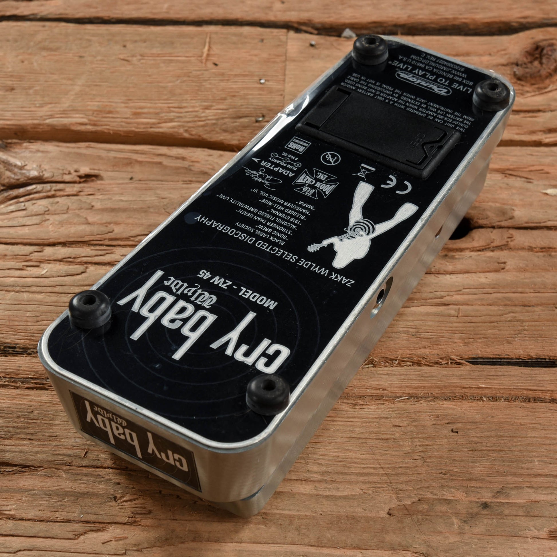 Dunlop Zakk Wylde Signature Wah Effects and Pedals / Wahs and Filters