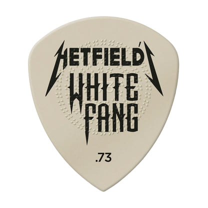 Dunlop Tortex Flow James Hetfield White Fang .73 mm Guitar Pick 6-pack Picks