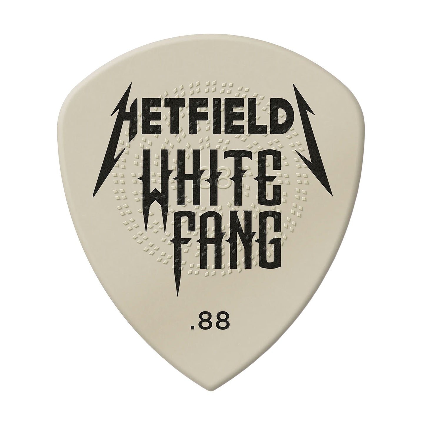 Dunlop Tortex Flow James Hetfield White Fang .88 mm Guitar Pick 6-pack Picks