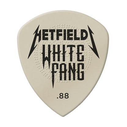 Dunlop Tortex Flow James Hetfield White Fang .88 mm Guitar Pick 6-pack Picks