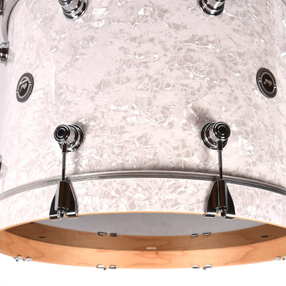 DW DWe 12/14/20/5.5x14 4pc Acoustic Electronic Shell Pack White Marine Pearl Drums and Percussion / Acoustic Drums / Full Acoustic Kits