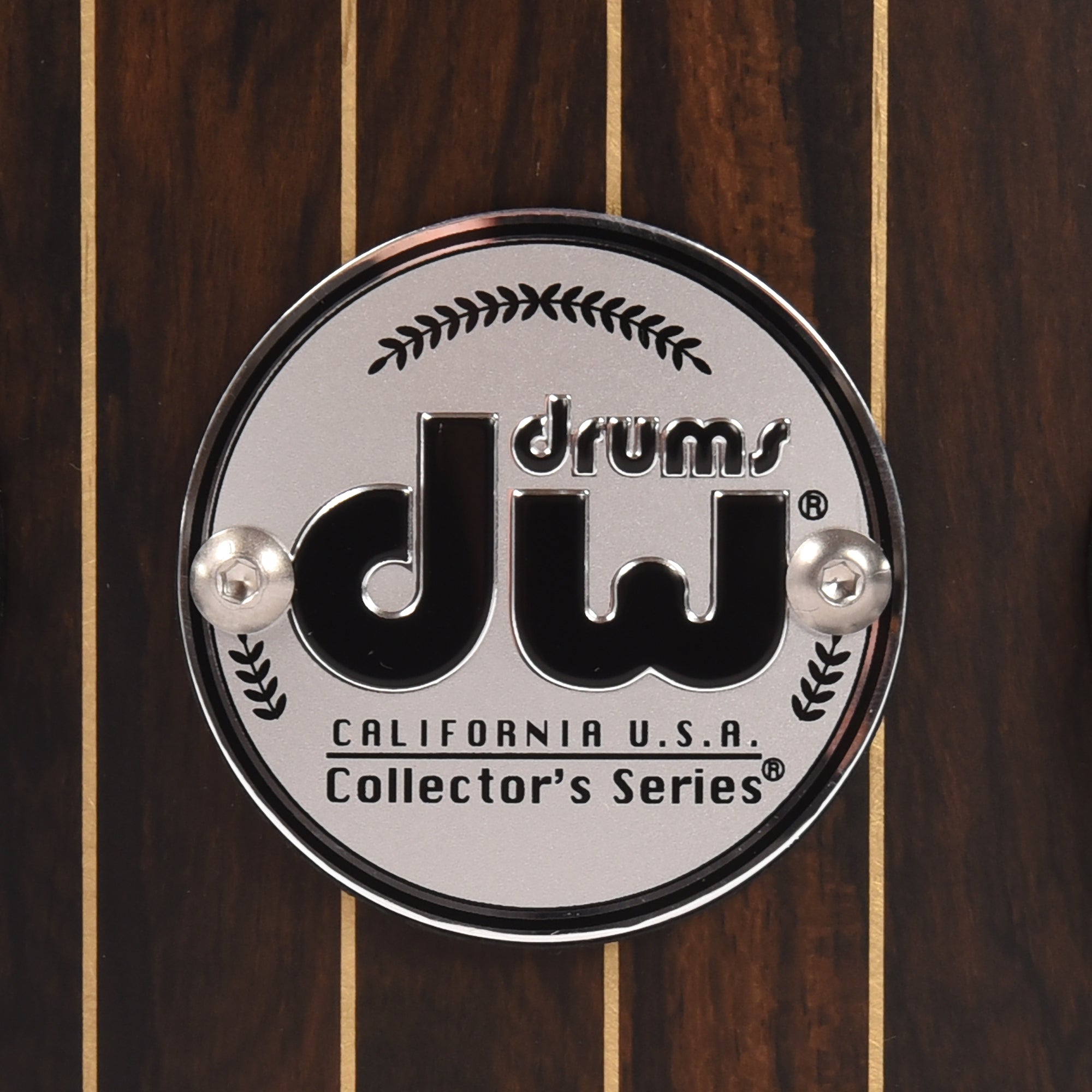 DW 6.5x14 333 Snare Drum Hard Satin Pinstripe Ziricote Drums and Percussion / Acoustic Drums / Snare