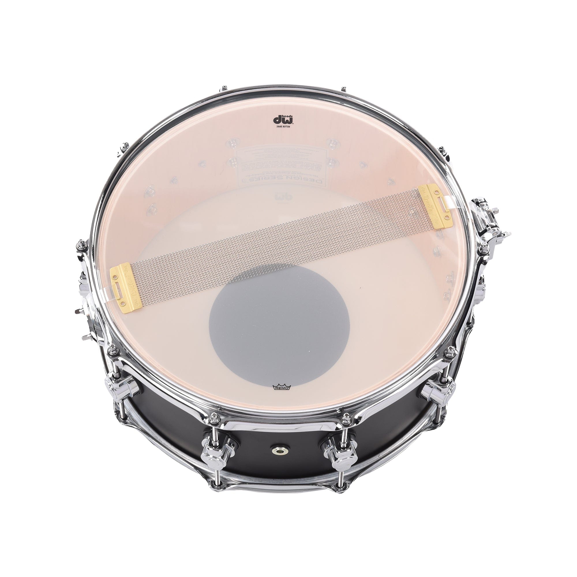 dw DDLM0614SSBL [Design Series Maple Snare， 14''×6'' / Black Satin]