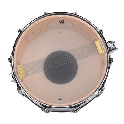 DW 6x14 Design Series Snare Drum Cherry Stain Drums and Percussion / Acoustic Drums / Snare