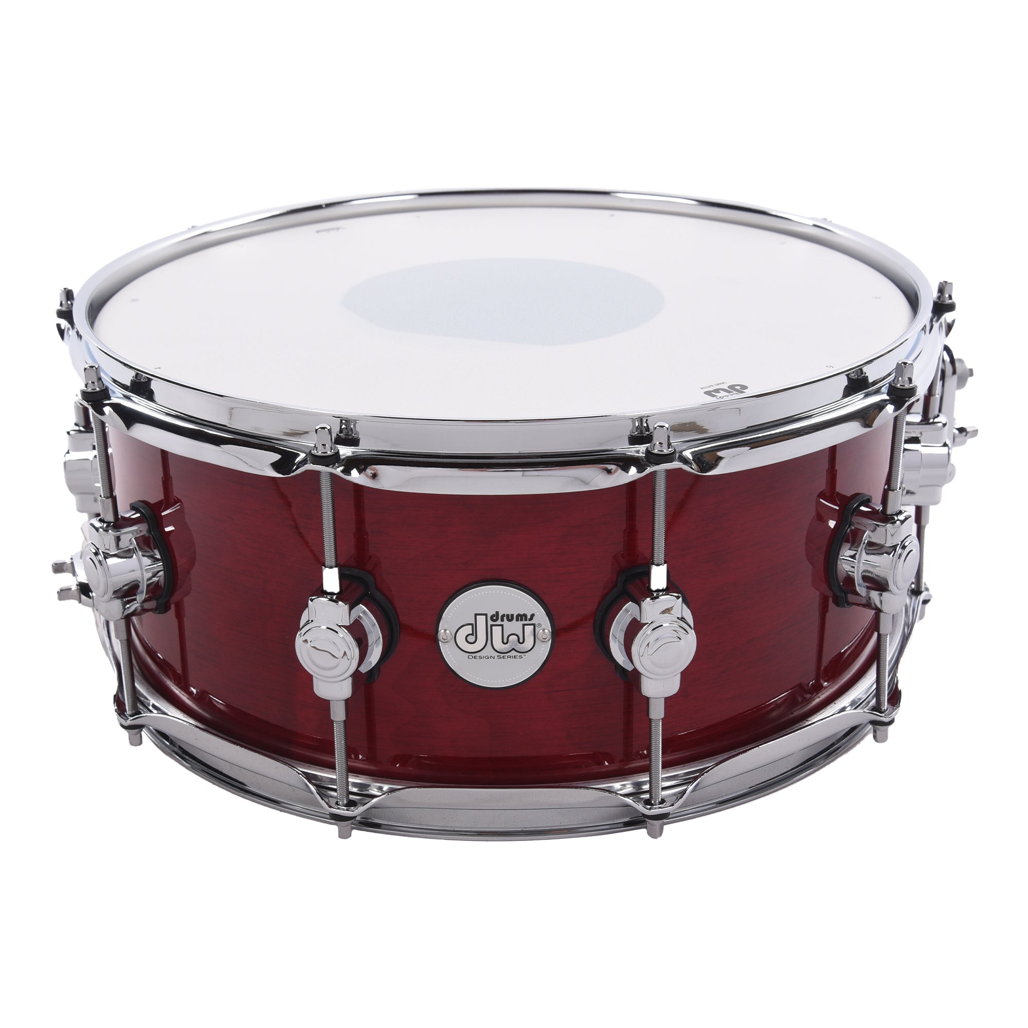 DW 6x14 Design Series Snare Drum Cherry Stain Drums and Percussion / Acoustic Drums / Snare
